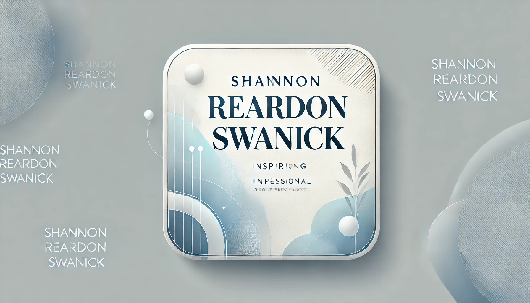 Who is Shannon Reardon Swanick? A Deep Dive into Her Life and Achievements